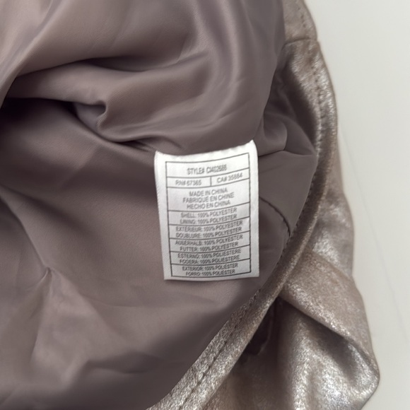 NWT Cupcakes and Cashmere Metallic Jacket Size Small - Picture 9 of 11